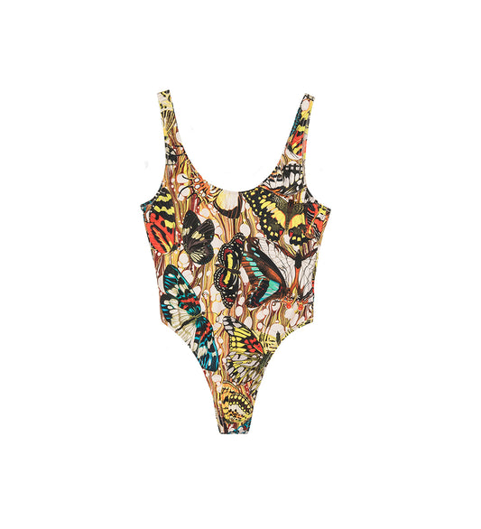 THE BUTTERFLY SWIMSUIT YELLOW