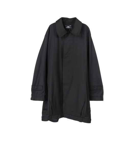 UPSIDE DOWN TRENCHCOAT BLACK MEDIUM/LARGE