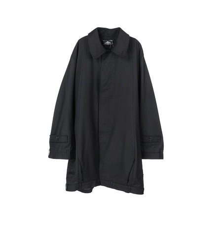UPSIDE DOWN TRENCHCOAT BLACK MEDIUM/LARGE