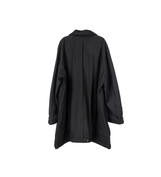 UPSIDE DOWN TRENCHCOAT BLACK MEDIUM/LARGE