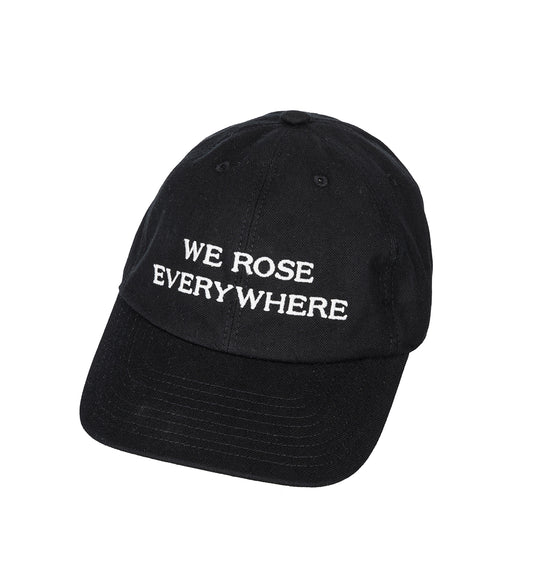 INI BASEBALL CAP WITH WE ROSE EVERYWHERE BLACK