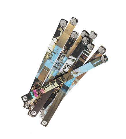 LEATHER STRIPE LEA BLESSKINO