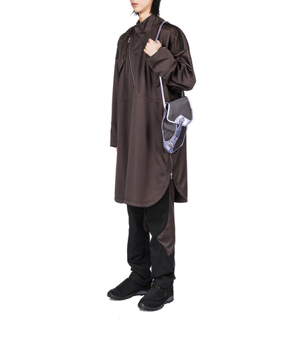 SOLIX ZIP TROUSER CALLISTO BROWN/BLACK SABLE