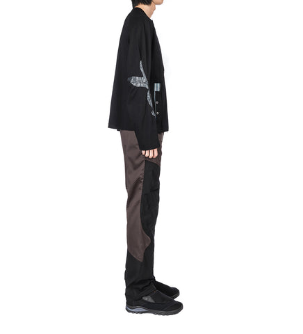 SOLIX ZIP TROUSER CALLISTO BROWN/BLACK SABLE