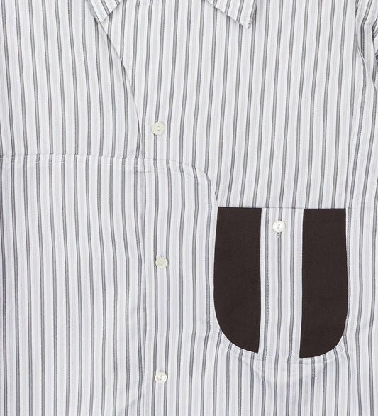 VECA PANELLED SHIRT KHAKI/BEIGE