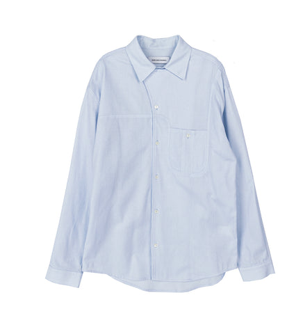 VECA PANELLED SHIRT PALE BLUE