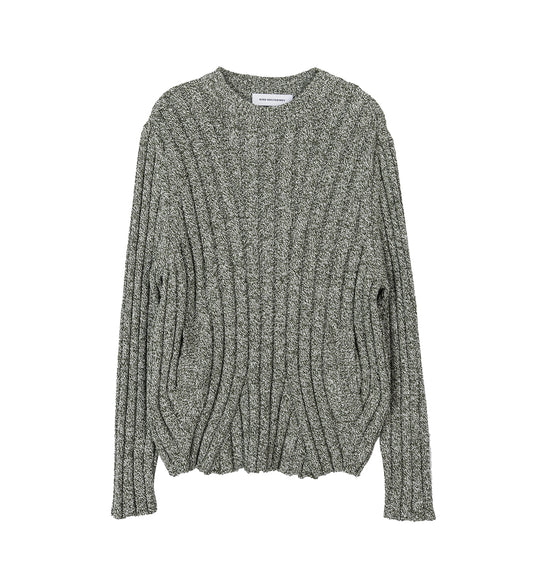 KADA KNIT PULLOVER GREY MELANGE