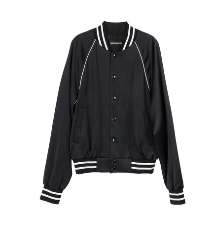 ESKO SLIM FIT RAGLAN BOMBER BLACK