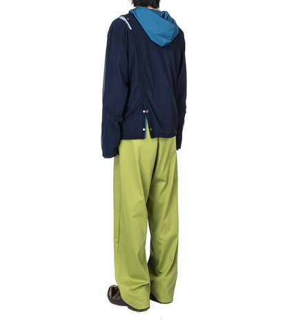 NAVIN WIDE TROUSER CHARTREUSE