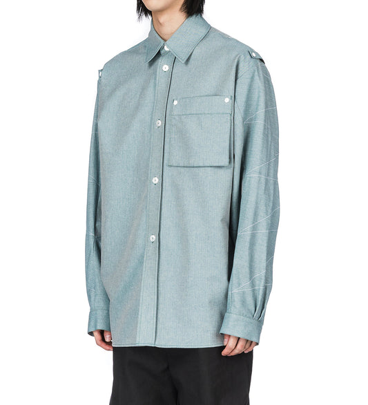 SOLVA SHIRT EVERGREEN