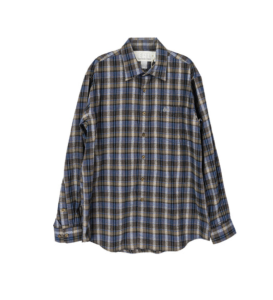 SHIRT GREY CHECK