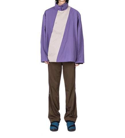 ALEC K-DART JERSEY TROUSER BROWN
