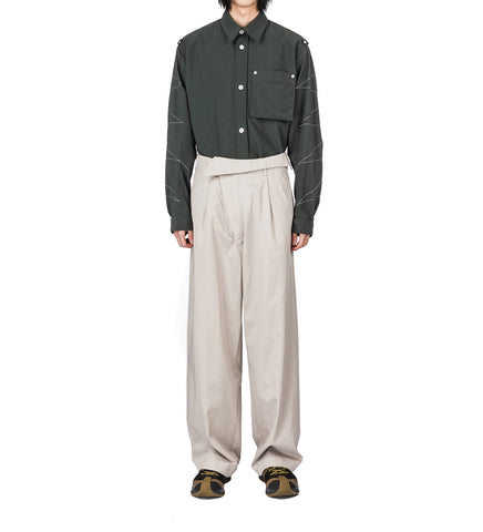 SOLVA SHIRT ROISIN GREEN