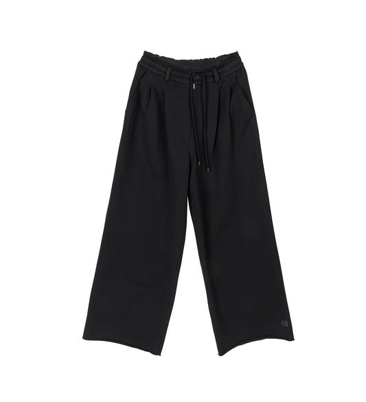 PLEATED PANTS BLACK