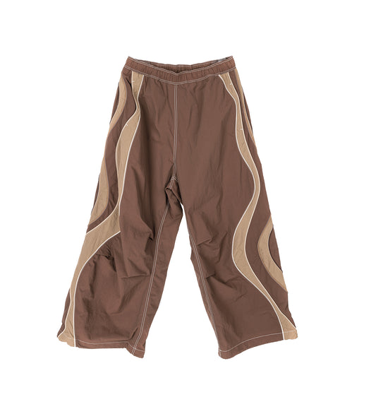 UFO TRACK PANTS BROWN