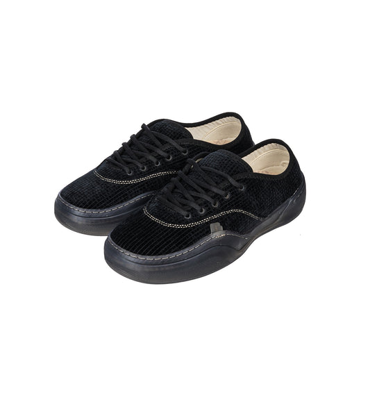 CORDUROY COUPE SNEAKERS DARK BLACK