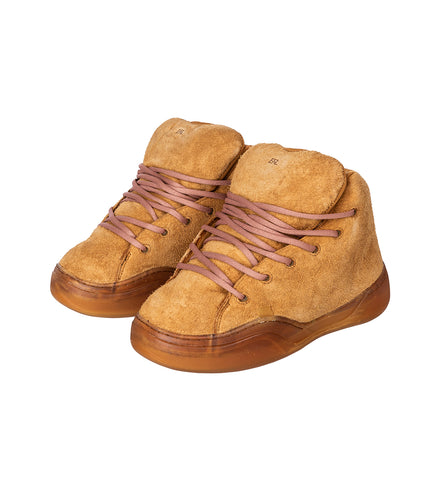 SUEDE MID VAMP SNEAKERS NATURAL