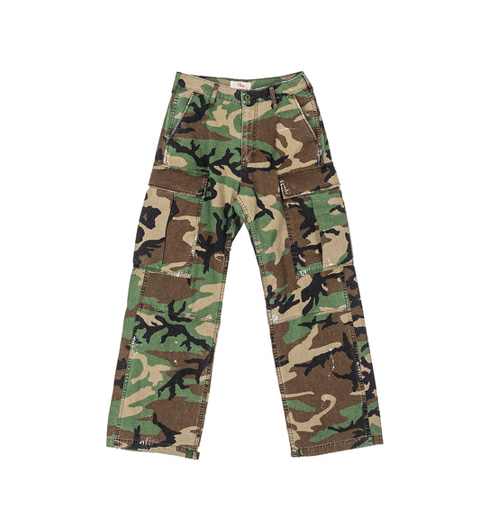 WIDE LEG CARGOS CAMO