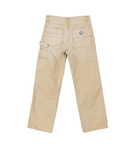 CANVAS CARPENTER PANT TAN