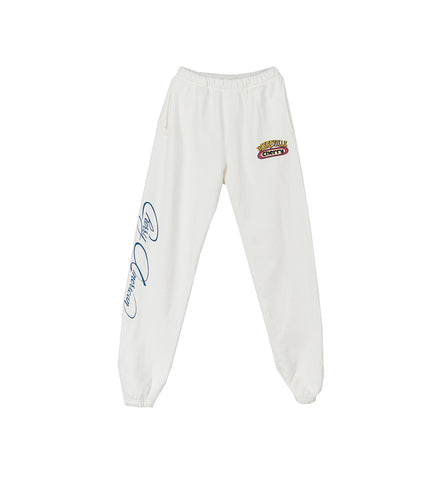 AMERICAN CLASSIC SWEATPANTS WHITE