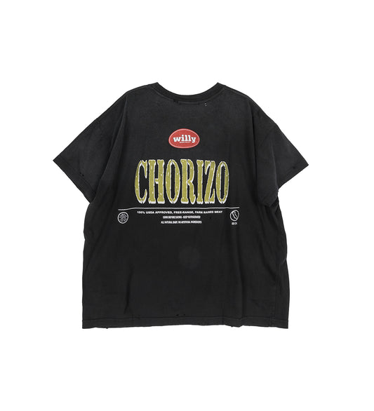 CHORIZO EASY TEE BLACK