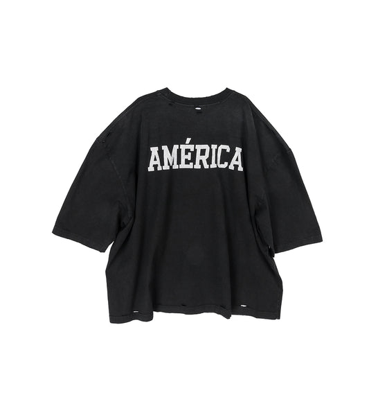 AMERICA COMMUNITY CENTER BUFFALO TEE BLACK BEAUTY