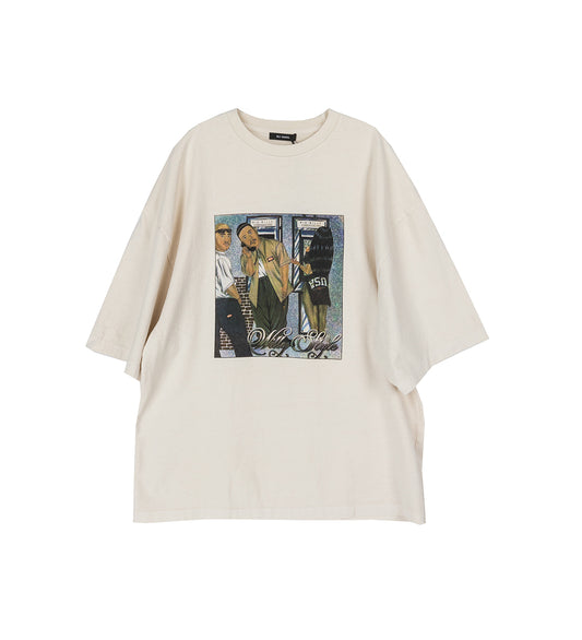 WILLY STYLE NORTHSIDER TEE SNOW WHITE