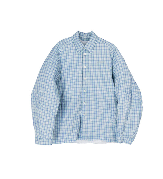 MUSCLE SHIRT JACKET BLUE