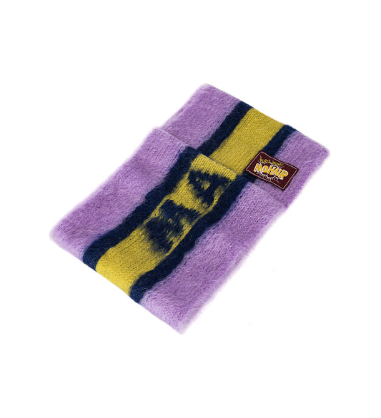 INTARSIA LOGO SCARF LOYAL