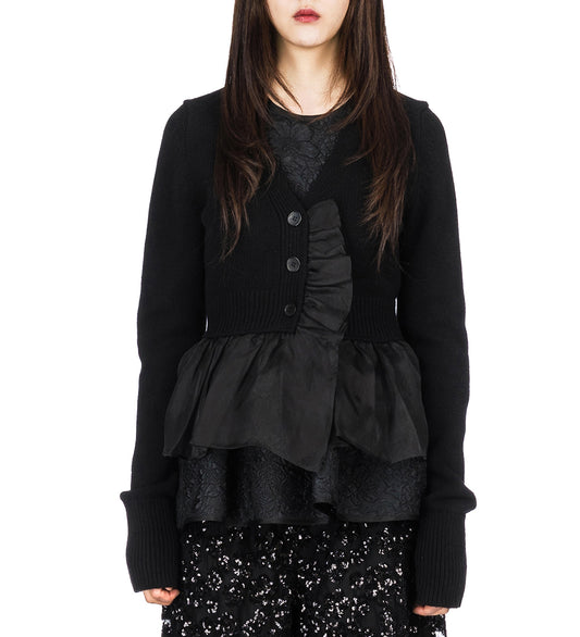 PHLOX CARDIGAN BLACK