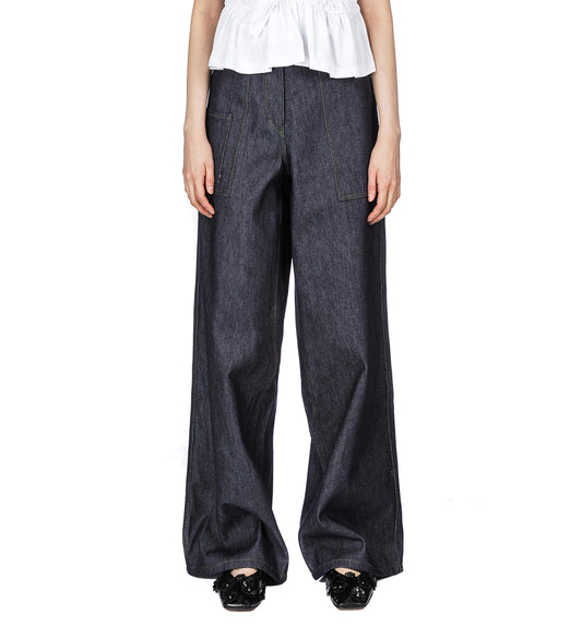 ANITA TROUSERS INDIGO