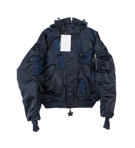 CECILIE BAHNSEN X ALPHA N-2B PATCH CR NAVY