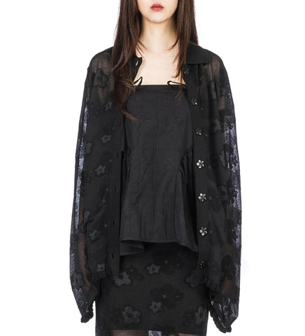 PETRA CARDIGAN BLACK