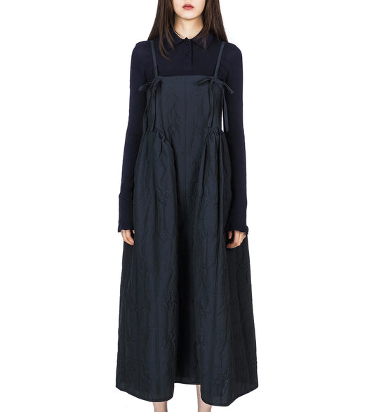 AMBRA DRESS NAVY