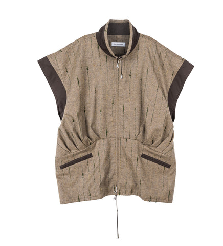 RAINA VEST MOOR BROWN