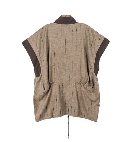 RAINA VEST MOOR BROWN