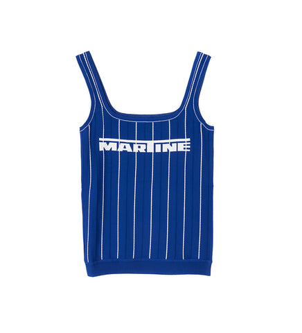LOGO VEST BLUE