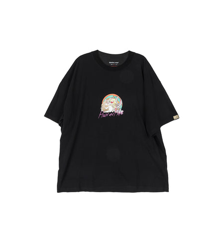 OVERSIZED T-SHIRT BLACK HIGH ON HOPE
