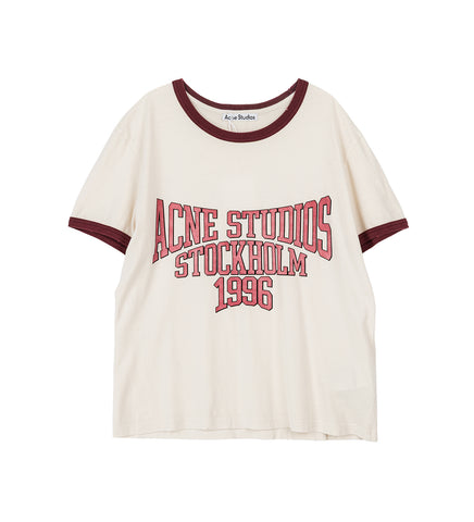 ERAM M COLLEGE OFF WHITE/BURGUNDY