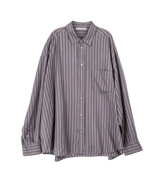 SOFFIA LS ROUND SHIRTING TENCEL PURPLE/MAUVE