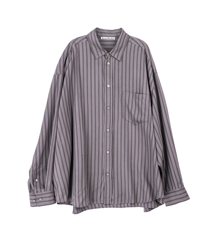 SOFFIA LS ROUND SHIRTING TENCEL PURPLE/MAUVE