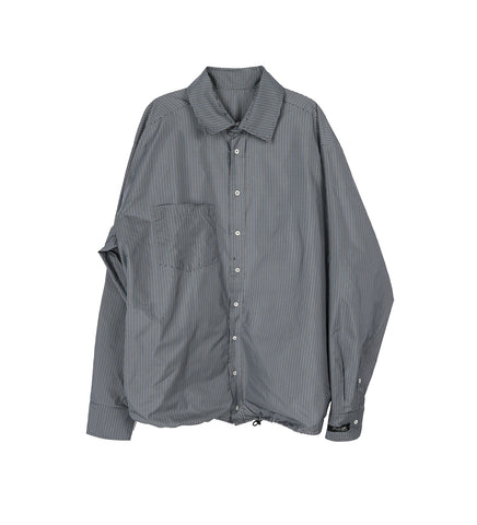 BACKLESS SHIRT CHECKERED