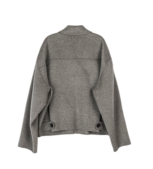 DOVEO WOOL CASHMERE DOUBLE VINTAGE GREY MELANGE