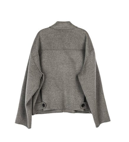 DOVEO WOOL CASHMERE DOUBLE VINTAGE GREY MELANGE
