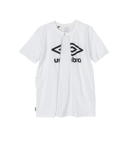HOOK AND BAR TEE WHITE