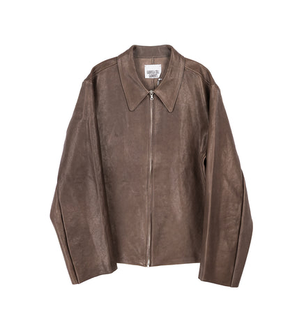 LEATHER POCKET JACKET DUST