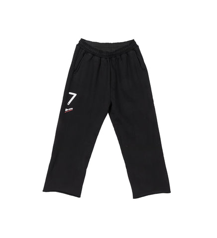CROPPED SWEATPANTS BLACK