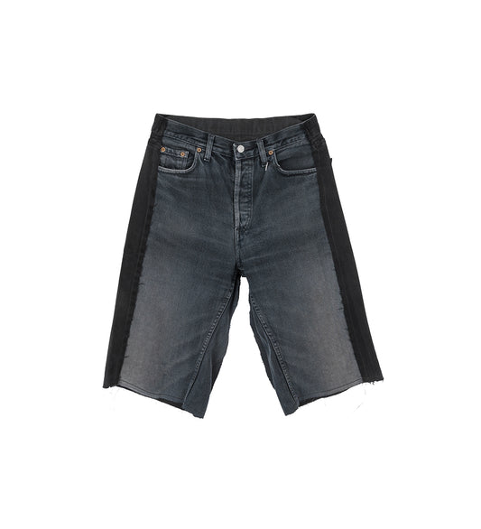 NEW DENIM SHORTS BLACK SMALL/MEDIUM