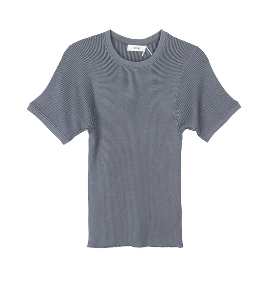 T-SHIRT ARDOISE KNIT