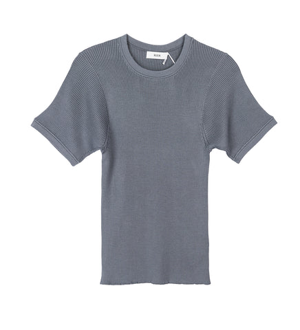 T-SHIRT ARDOISE KNIT